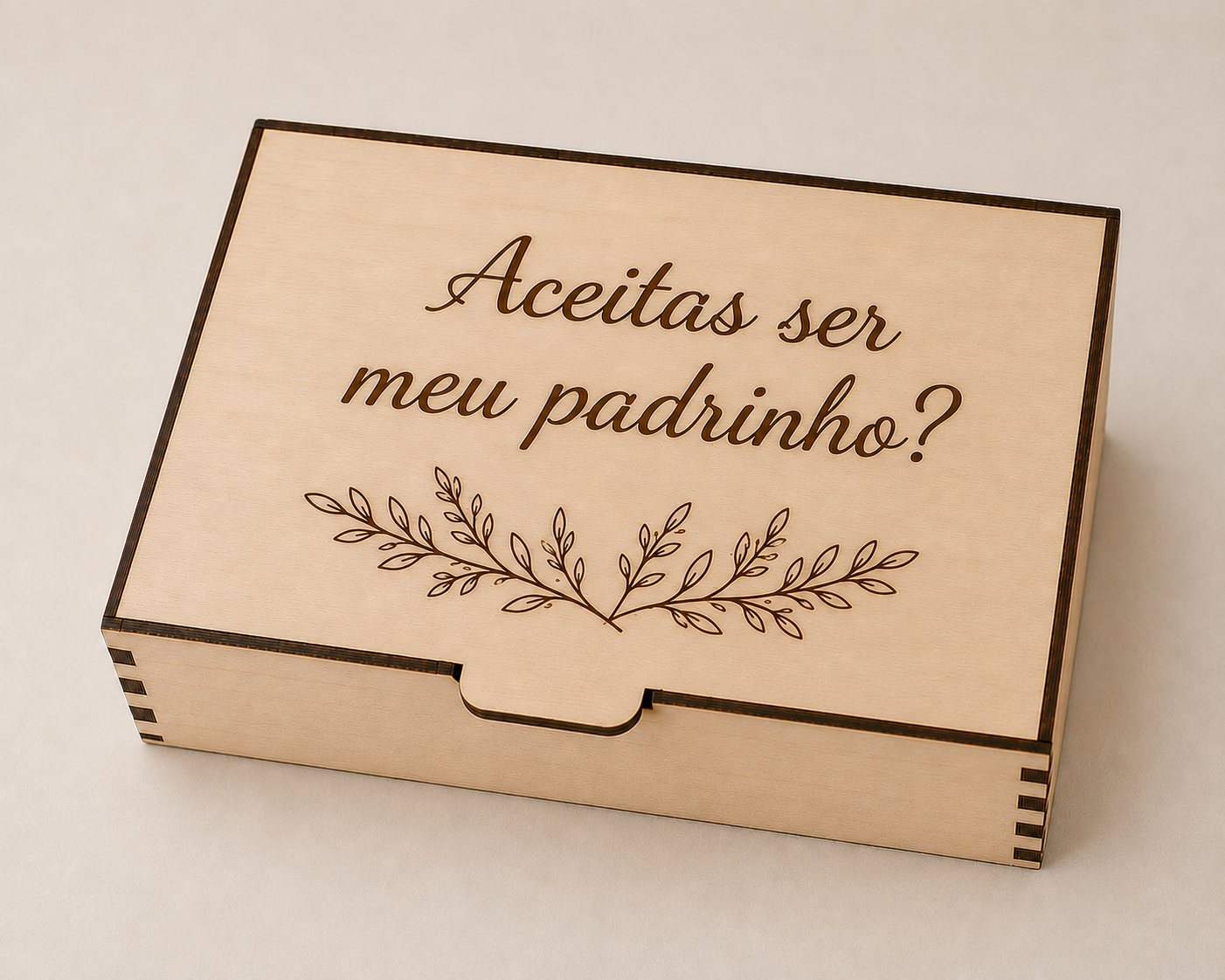 Caixas de madeira personalizadas