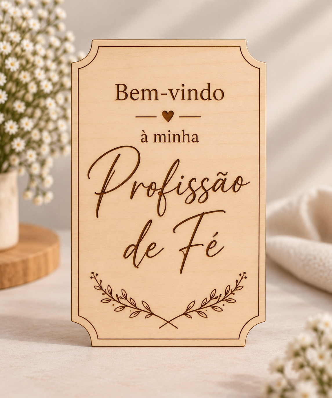 Placas decorativas de cerimónia