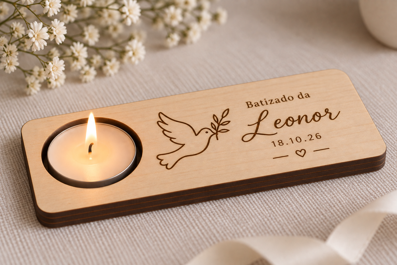 Suportes de vela personalizados